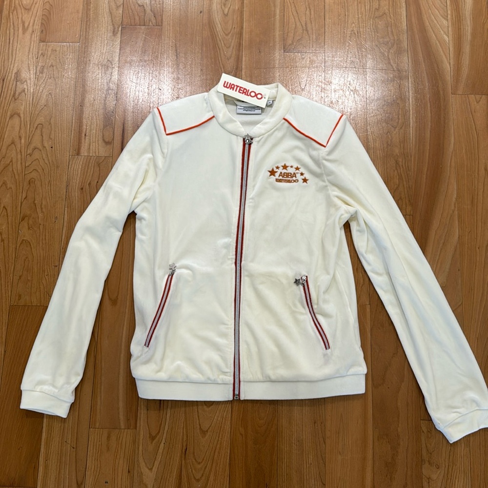 ABBA Waterloo velour jacket from the ABBA museum in Stockholm, Sweden